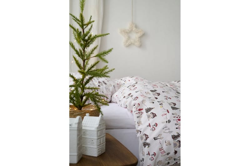Påslakanset Enkelsäng 2-Dels Fingal Jul Vit - Vit - Textilier & mattor - Sängkläder - Täcke
