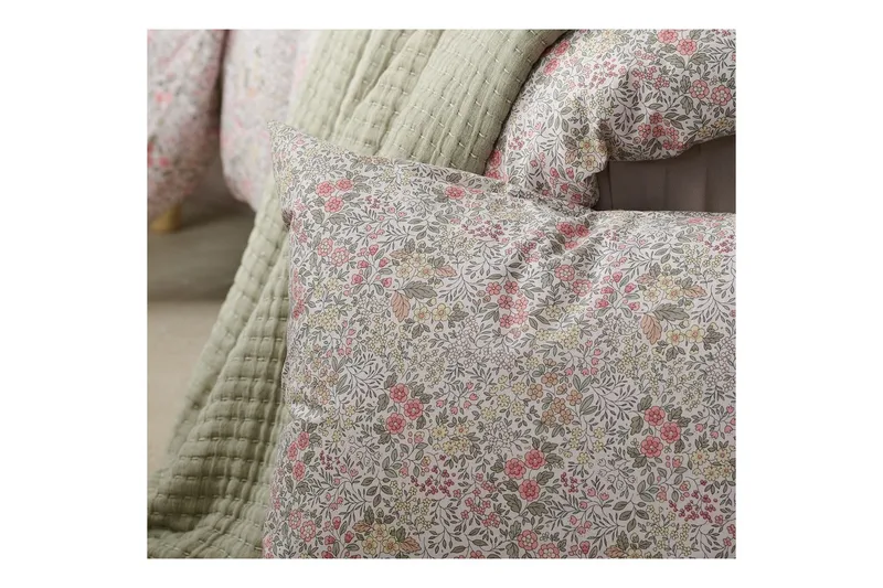 Påslakanset Enkelsäng 2-Dels Floret Sand - Brun - Textilier & mattor - Sängkläder - Bäddset & påslakanset - Bäddset dubbelsäng