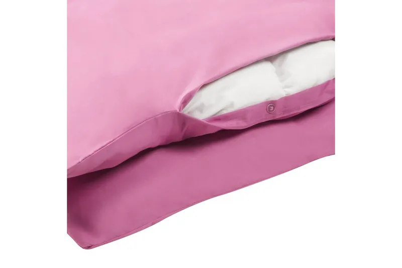 Påslakanset Harmonridge Rosa, 240x220 cm - Rosa, 240x220 cm - Textilier & mattor - Sängkläder - Bäddset & påslakanset - Bäddset dubbelsäng