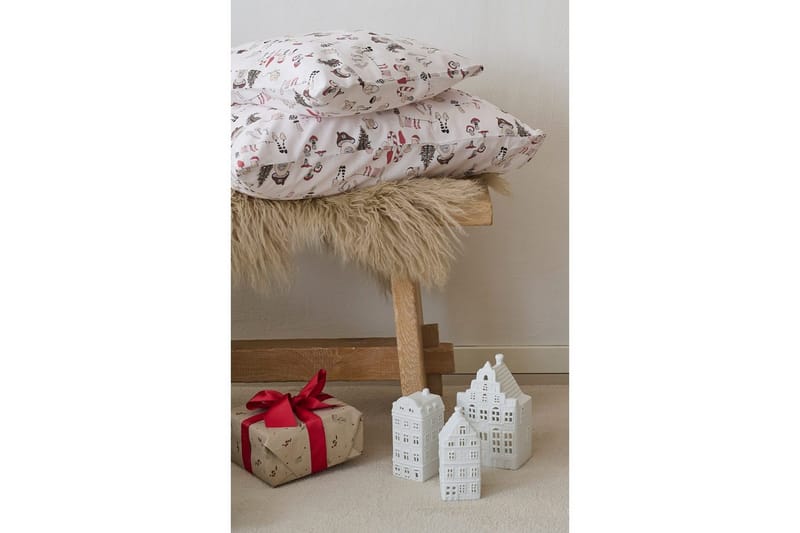 Påslakanset till Spjälsäng 2-Dels Fingal Jul Vit - Vit - Textilier & mattor - Sängkläder - Bäddset & påslakanset - Bäddset enkelsäng