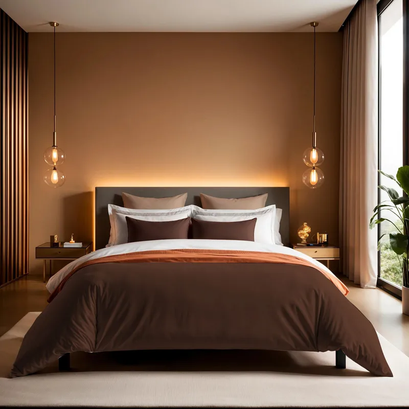 Veyloren Påslakan 200x200 cm - Mörkbrun - Textilier & mattor - Sängkläder - Påslakan - Påslakan dubbeltäcke