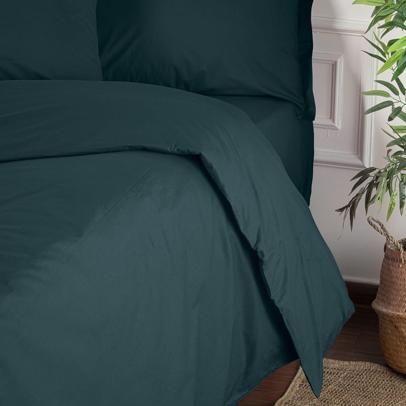 Veyloren Påslakan 240x220 cm - Petrolgrön - Textilier & mattor - Sängkläder - Påslakan