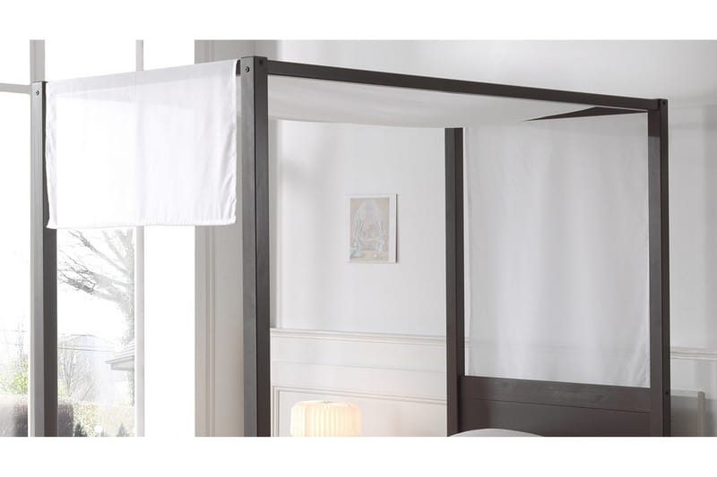 Texilia Sänghimmel 90x200 cm Pino, Vit