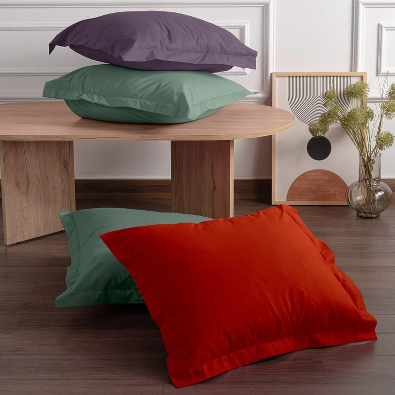 Veyloren Örngott 2-pack 60x60 cm - Grön - Textilier & mattor - Sängkläder - Örngott