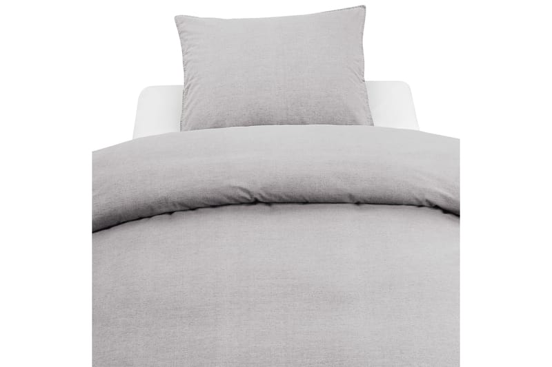 WASHED Bäddset 2-dels 150x210 Ljusgrå - Sängkläder - Bäddset dubbelsäng - Bäddset & påslakanset