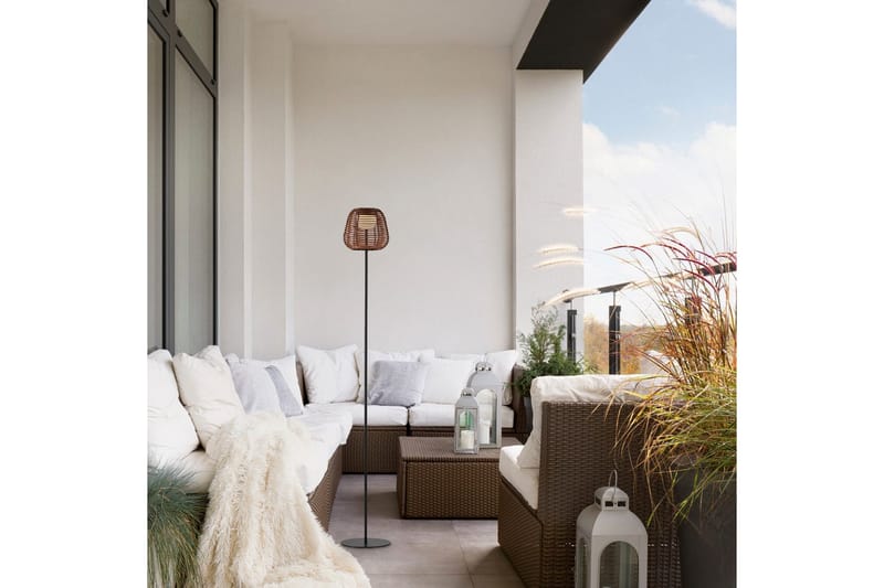 Askia Just Light Golvlampa - Black - Utemöbler - Balkong - Balkongbelysning