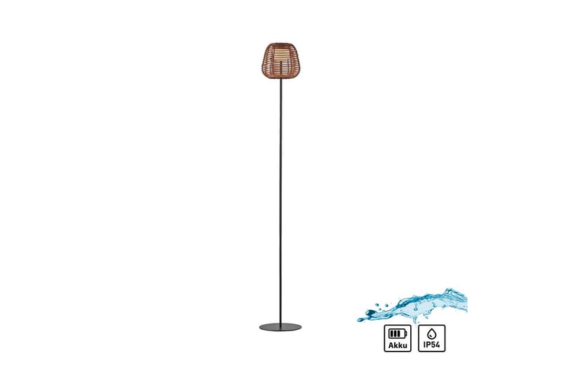 Askia Just Light Golvlampa - Black - Utemöbler - Balkong - Balkongbelysning