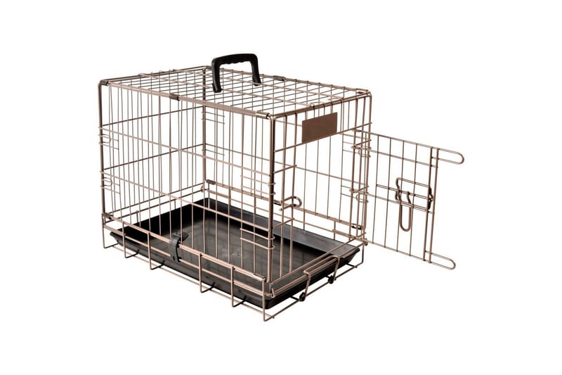 FLAMINGO Djurbur Ebo metallisk brun 47x31x38 cm 517579 - Trall balkong