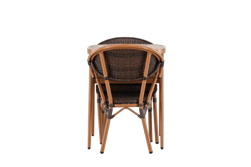 Abrantes Balkonggrupp 2-sits - Brun - Utemöbler - Balkong - Balkongmöbler - Balkonggrupper