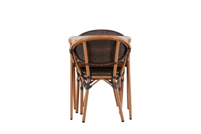 Abrantes Balkonggrupp 2-sits - Brun - Utemöbler - Balkong - Balkongmöbler - Balkonggrupper