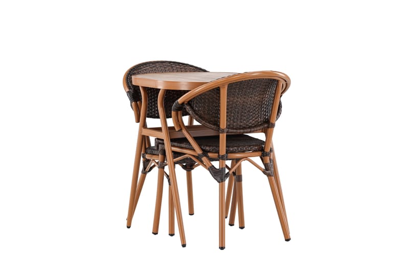 Abrantes Balkonggrupp 2-sits - Brun - Utemöbler - Balkong - Balkongmöbler - Balkonggrupper