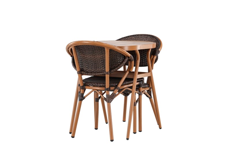 Abrantes Balkonggrupp 2-sits - Brun - Utemöbler - Balkong - Balkongmöbler - Balkonggrupper