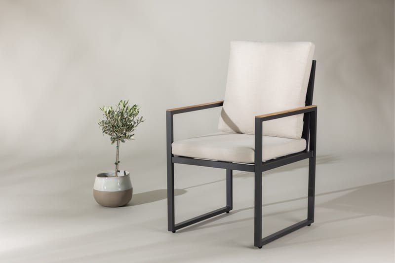 Aspvik Matstol Svart - Venture Home - Utemöbler - Balkong - Balkongmöbler - Balkongstolar