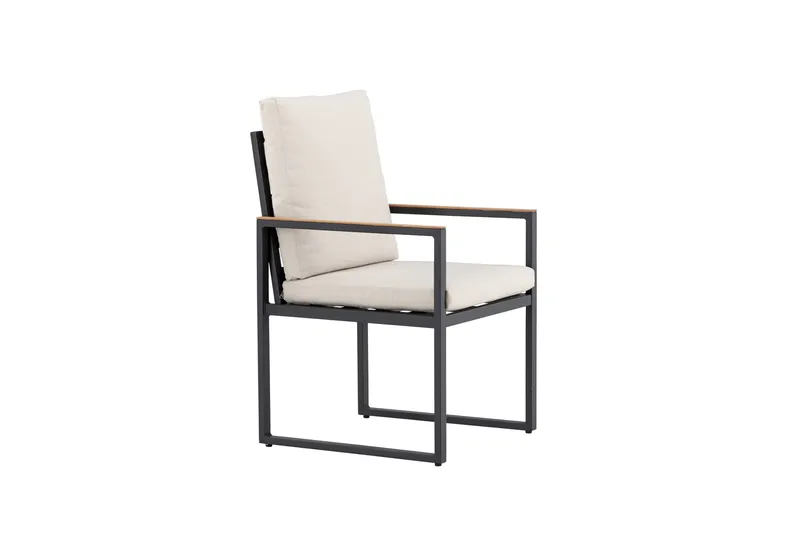 Aspvik Matstol Svart - Venture Home - Utemöbler - Balkong - Balkongmöbler - Balkongstolar