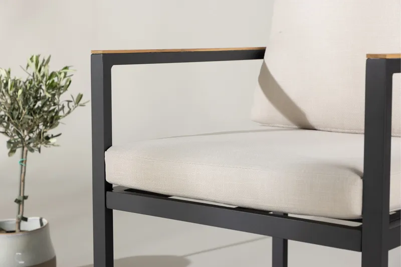 Aspvik Matstol Svart - Venture Home - Utemöbler - Balkong - Balkongmöbler - Balkongstolar