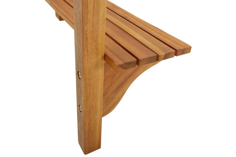Balkongbord 90x37x122,5 cm massivt akaciaträ - Brun - Utemöbler - Balkong - Balkongmöbler - Balkongbord