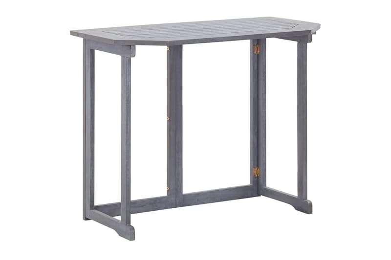 Hopfällbart balkongbord 90x50x74 cm massivt akaciaträ - Balkongbord