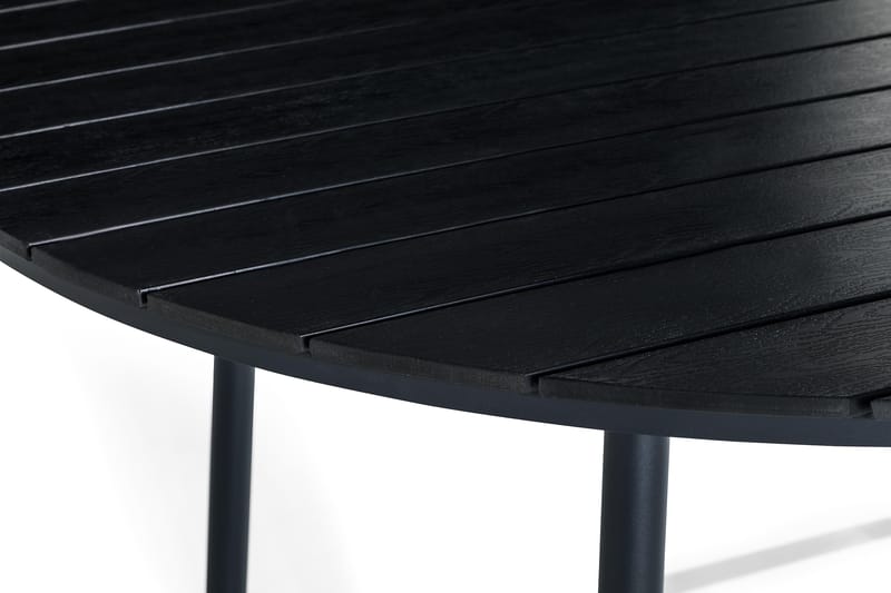 Tunis Matbord Utomhus 140 cm - Svart - Utemöbler - Trädgårdsbord & Utebord - Matbord ute