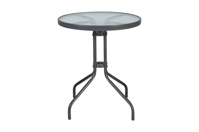 Balkong set BISTRO Utebord och 2 Utestolar D60xH70 grå - Utemöbler - Balkong - Balkongmöbler - Balkonggrupper