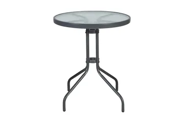 Balkong set BISTRO Utebord och 2 Utestolar D60xH70 grå - Utemöbler - Balkong - Balkongmöbler - Balkonggrupper
