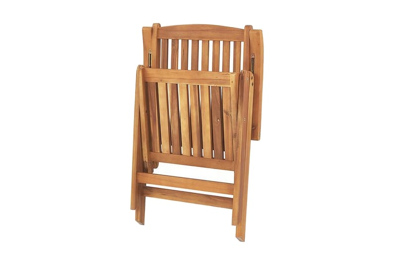 Balkongset av Utebord och 2 Utestolar blå JAVA - Trä/natur - Utemöbler - Balkong - Balkongmöbler - Balkonggrupper