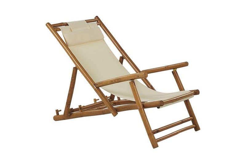 Balkongset vit/beige ATRANI/SPELLO - Beige - Utemöbler - Balkong - Balkongmöbler - Balkonggrupper