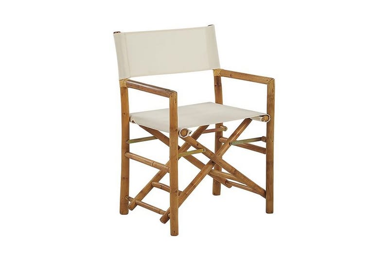 Balkongset vit/beige MOLISE/SPELLO - Trä/natur - Utemöbler - Balkong - Balkongmöbler - Balkonggrupper