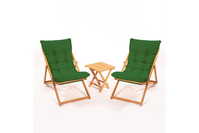 Nanni Caféset - Green - Utemöbler - Balkong - Balkongmöbler - Balkonggrupper