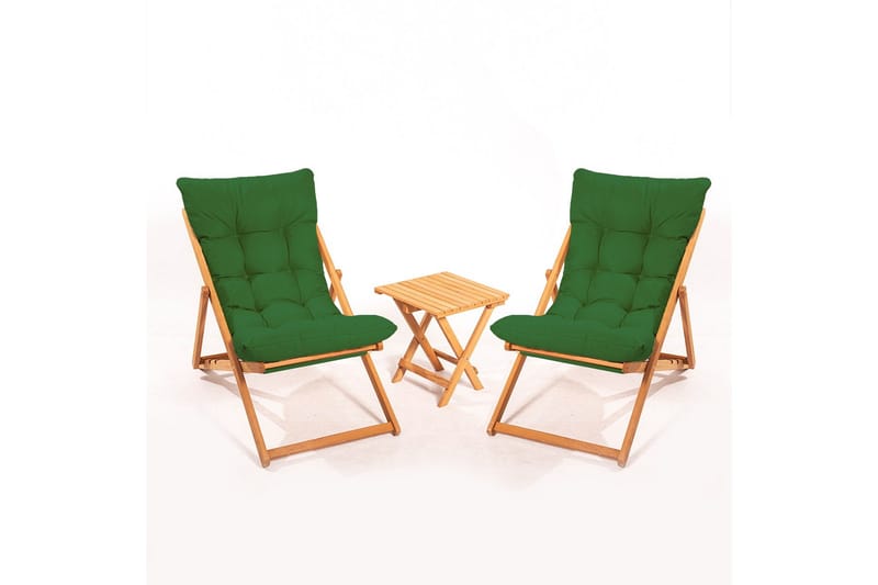 Nanni Caféset - Green - Utemöbler - Balkong - Balkongmöbler - Balkonggrupper
