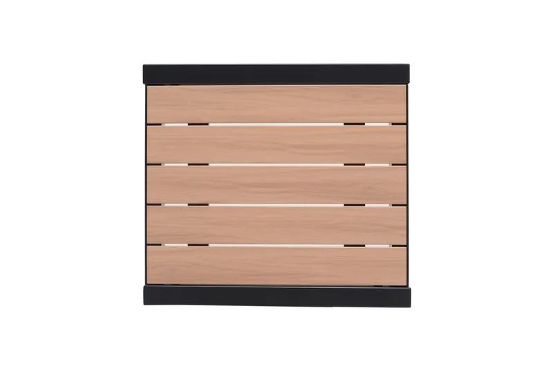 Panama Caféset 50x50 cm + 2 Utestolar Grå - Lifestyle Garden - Utemöbler - Balkong - Balkongmöbler - Balkonggrupper