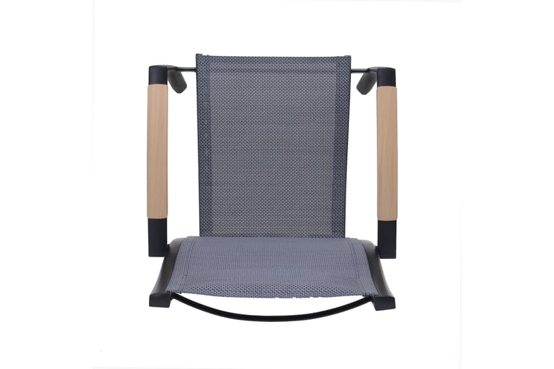 PANAMA Caféset 50x50 cm + 2 Utestolar Grå - Lifestyle Garden - Utemöbler - Balkong - Balkongmöbler - Balkonggrupper