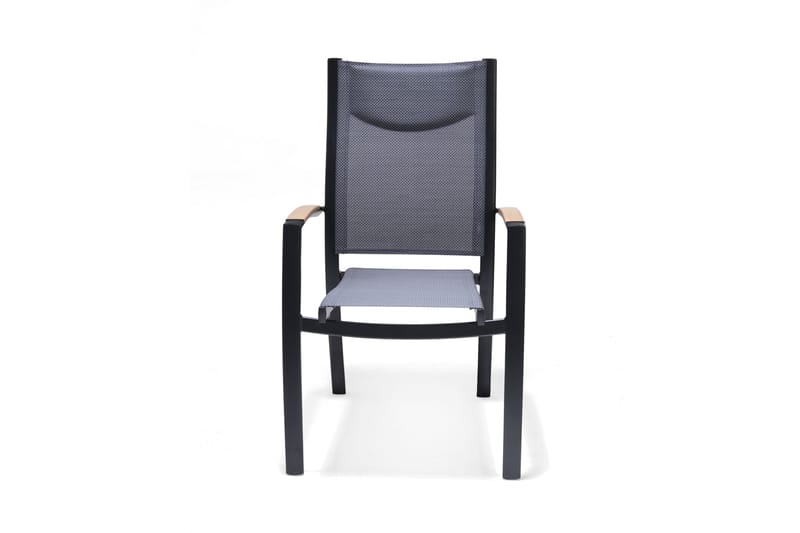PANAMA Caféset 50x50 cm + 2 Utestolar Grå - Lifestyle Garden - Utemöbler - Balkong - Balkongmöbler - Balkonggrupper