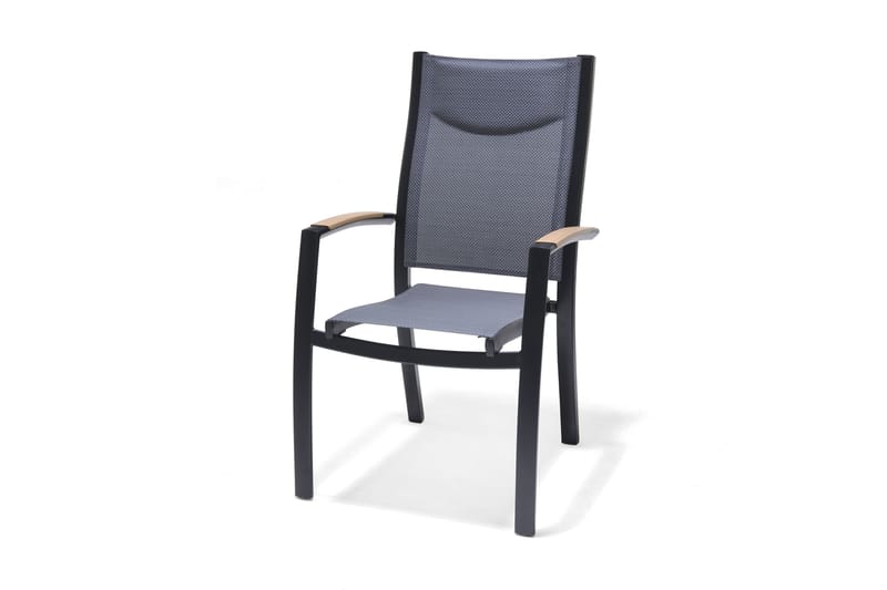 PANAMA Caféset 50x50 cm + 2 Utestolar Grå - Lifestyle Garden - Utemöbler - Balkong - Balkongmöbler - Balkonggrupper
