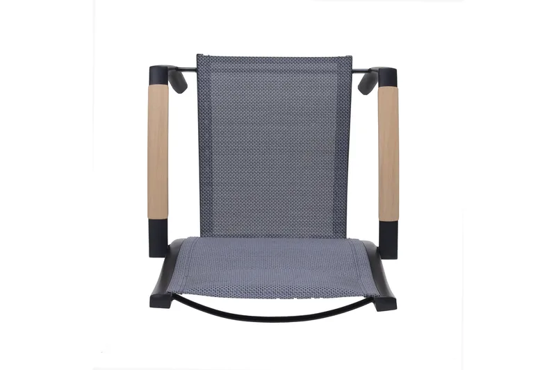 Panama Caféset 50x50 cm + 2 Utestolar Grå - Lifestyle Garden - Utemöbler - Balkong - Balkongmöbler - Balkonggrupper