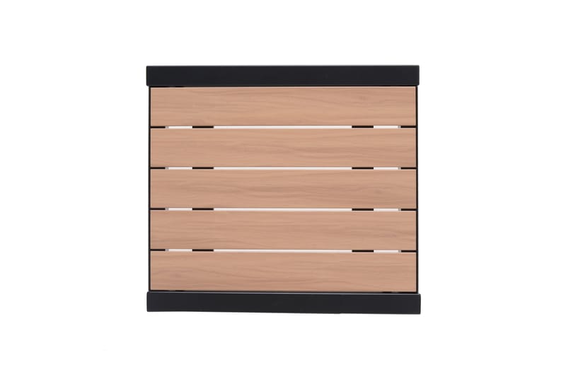 Panama Caféset 50x50 cm + 2 Utestolar Svart - Lifestyle Garden - Utemöbler - Balkong - Balkongmöbler - Balkonggrupper