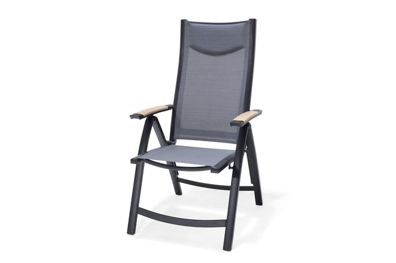 PANAMA Caféset 50x50 cm + 2 Utestolar Svart - Lifestyle Garden - Utemöbler - Balkong - Balkongmöbler - Balkonggrupper