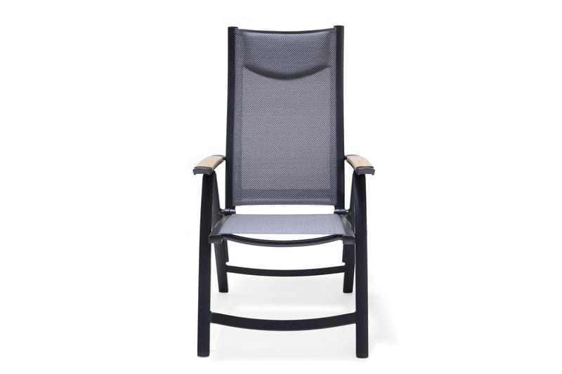 PANAMA Caféset 50x50 cm + 2 Utestolar Svart - Lifestyle Garden - Utemöbler - Balkong - Balkongmöbler - Balkonggrupper