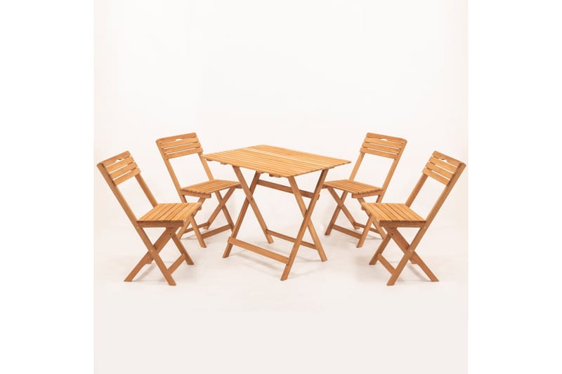 Parwati Caféset Valnöt - Utemöbler - Balkong - Balkongmöbler - Balkonggrupper
