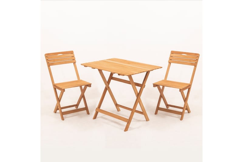 Ramdevi Caféset Valnöt - Utemöbler - Balkong - Balkongmöbler - Balkonggrupper