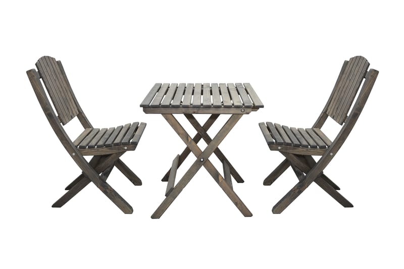 Utomhusmöbelgrupp Wilma & Visby - Grå - Utemöbler - Balkong - Balkongmöbler - Balkonggrupper