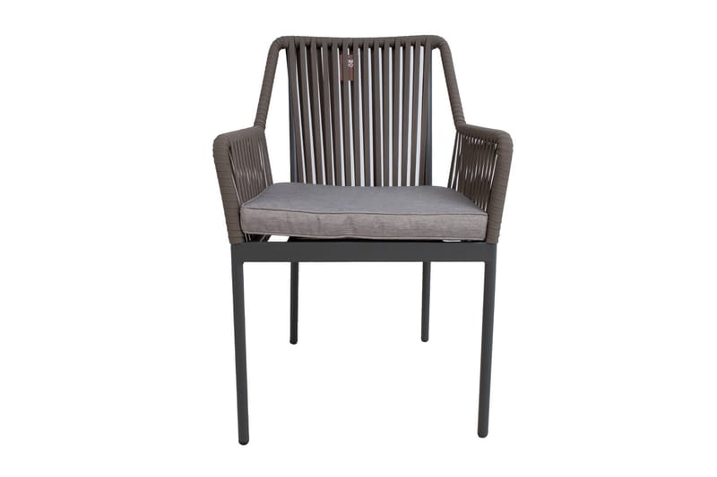 Andros Utestol Grå/Taupe - Utemöbler - Balkong - Balkongmöbler - Balkongstolar