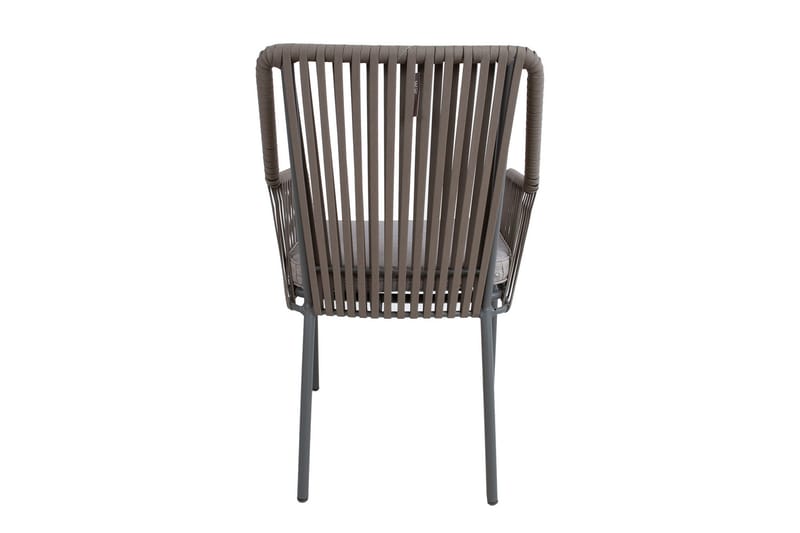 Andros Utestol Grå/Taupe - Utemöbler - Balkong - Balkongmöbler - Balkongstolar