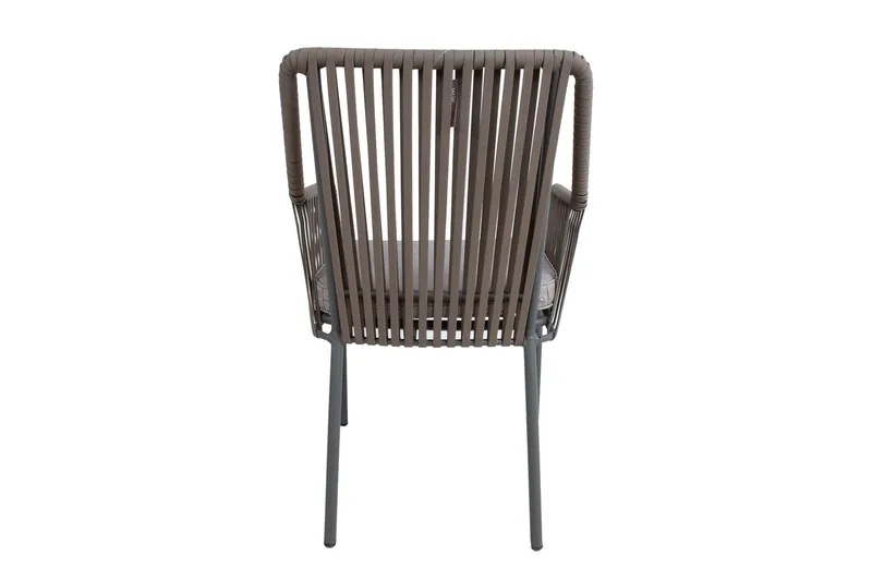Andros Utestol Grå/Taupe - Utemöbler - Balkong - Balkongmöbler - Balkongstolar