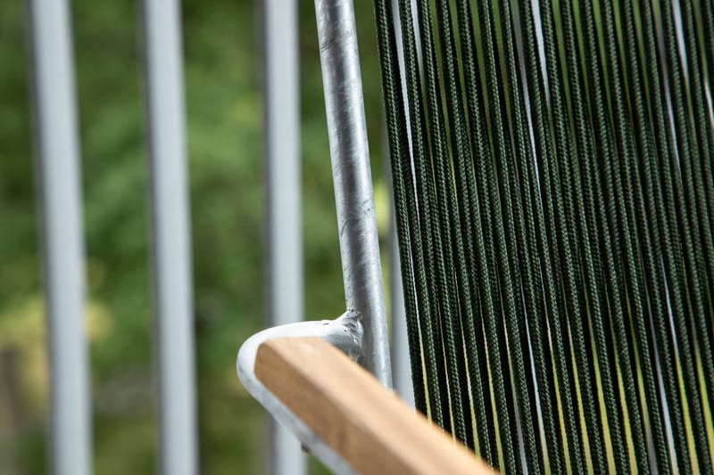 Bois Karmstol Utomhus - Grön - Utemöbler - Balkong - Balkongmöbler - Balkongstolar