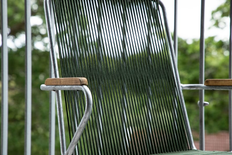 Bois Karmstol Utomhus - Grön - Utemöbler - Balkong - Balkongmöbler - Balkongstolar