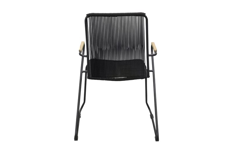 Bois Karmstol Utomhus Svart - Venture Home - Utemöbler - Balkong - Balkongmöbler - Balkongstolar