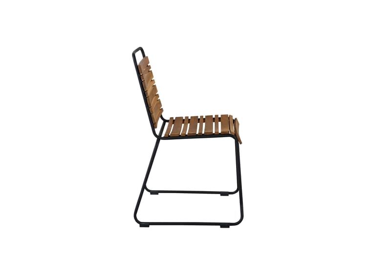 Bois Matstol Utomhus - Svart/Brun - Utemöbler - Balkong - Balkongmöbler - Balkongstolar