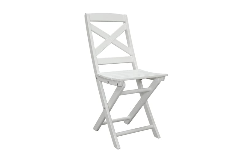 CALAYAN Klappstol Utomhus Vit - Utemöbler - Balkong - Balkongmöbler - Balkongstolar