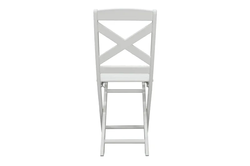 CALAYAN Klappstol Utomhus Vit - Utemöbler - Balkong - Balkongmöbler - Balkongstolar