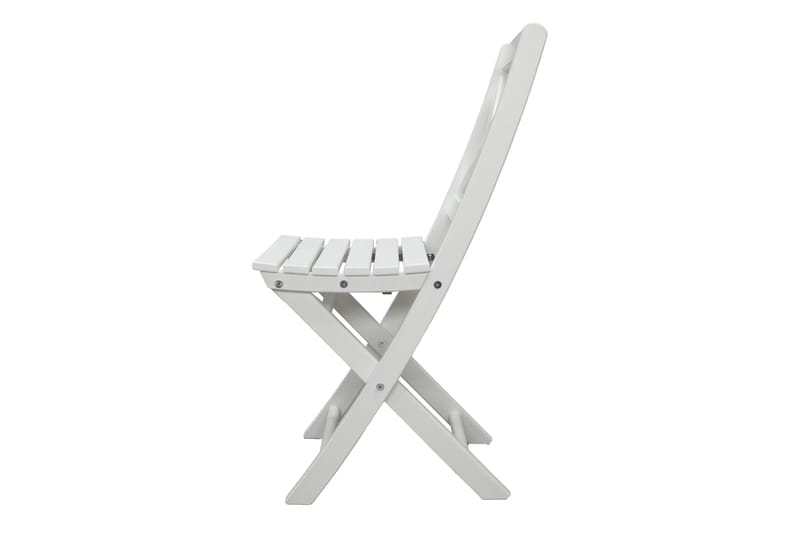 CALAYAN Klappstol Utomhus Vit - Utemöbler - Balkong - Balkongmöbler - Balkongstolar